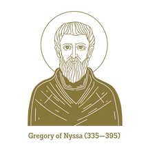 Gregory of Nyssa (335-395) was bishop of Nyssa from 372 to 376 and from 378 until his death. Gregory, his elder brother Basil of Caesarea, and their friend Gregory of Nazianzus are collectively known as the Cappadocian Fathers.