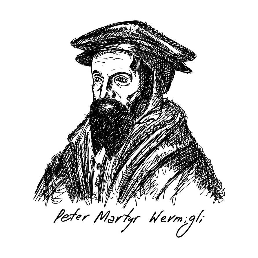 Peter Martyr Vermigli (1499-1562) was an Italian-born Reformed theologian. Christian figure.