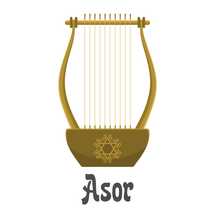 Musical Instruments in the Bible Series. ASOR is a stringed instrument similar to the harp.