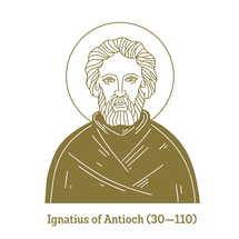Ignatius of Antioch (30-110) was an early Christian writer and Patriarch of Antioch. His letters also serve as an example of early Christian theology.