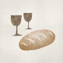 Communion Bread And Cup