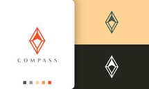 Expedition or Compass Logo in Simple