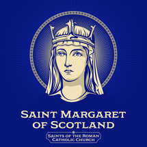 Catholic Saints. Saint Margaret of Scotland (1045-1093) also known as Margaret of Wessex, was an English princess and a Scottish queen.