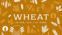 Wheat Icons