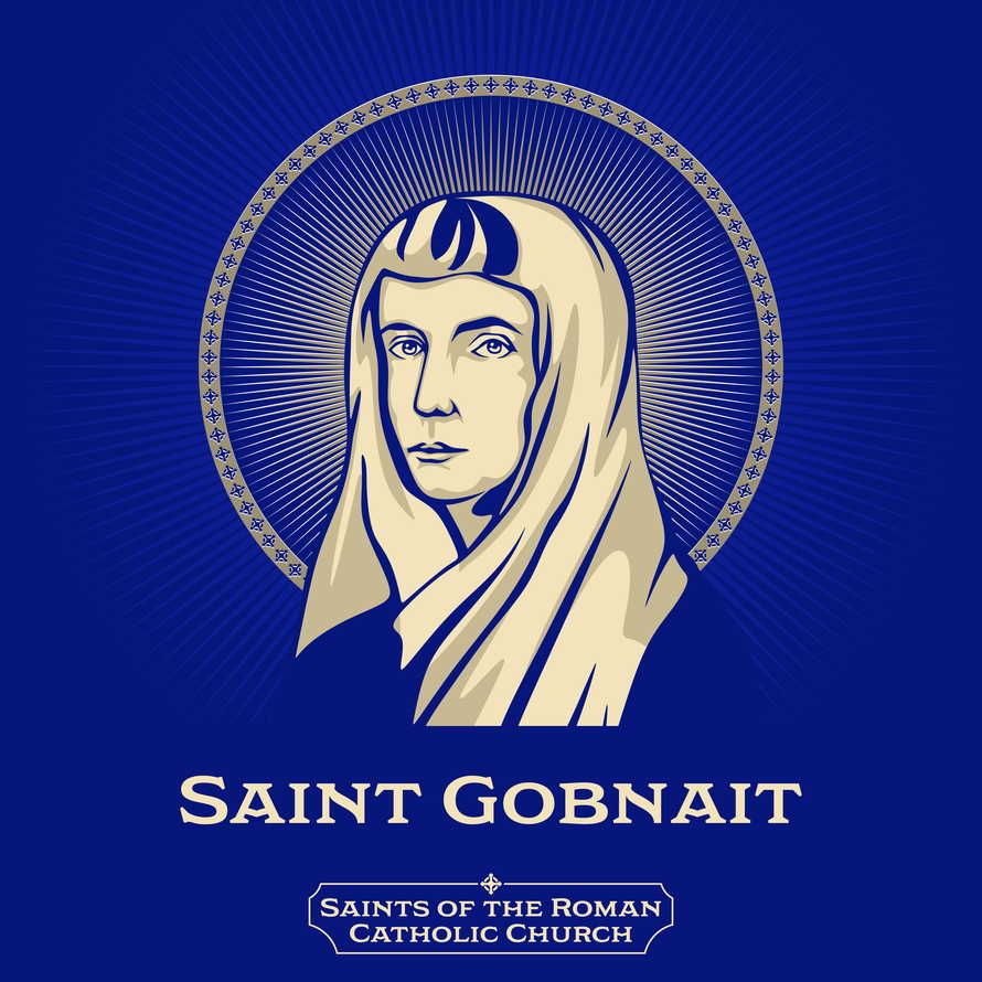 Catholic Saints. Saint Gobnait also known as Abigail or Deborah, is the name of a medieval, female Irish saint whose church was Moin Mor, later Bairnech, in the village of Ballyvourney, County Cork in Ireland.