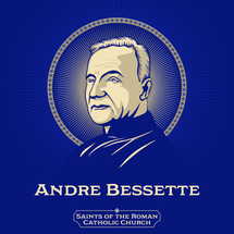Saints of the Catholic Church. Andre Bessette (1845-1937) since his canonization as Saint Andre of Montreal, was a lay brother of the Congregation of Holy Cross and a significant figure of the Catholic Church.