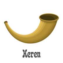 Musical Instruments in the Bible Series. KEREN is a wind instrument made from a bent horn.