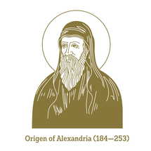 Origen of Alexandria (184-253) was an early Christian scholar, ascetic, and theologian. He was a prolific writer who wrote roughly 2,000 treatises in multiple branches of theology, including textual criticism, biblical exegesis and hermeneutics, homiletics, and spirituality.