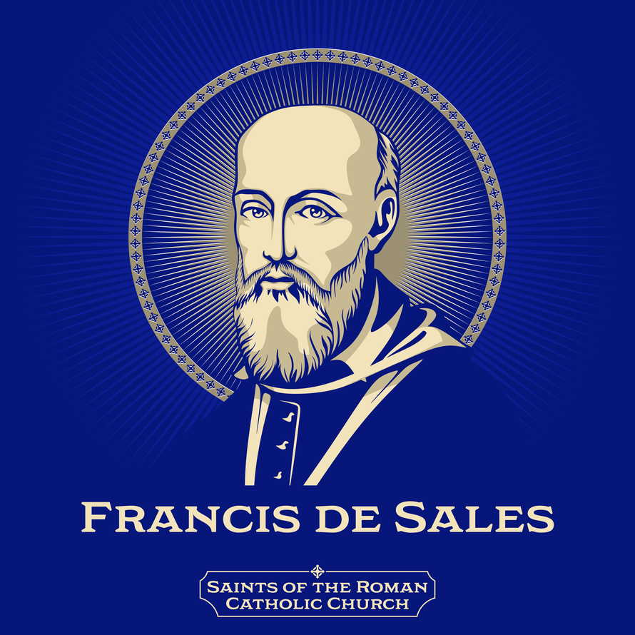 Catholic Saints. Francis de Sales (1567-1622) was a French Catholic prelate who served as Bishop of Geneva and is a saint of the Catholic Church.