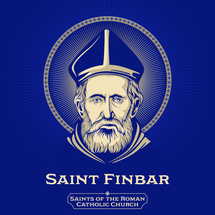 Catholic Saints. Saint Finbar, very often abbreviated to Barra (550-623) was Bishop of Cork and abbot of a monastery in what is now the city of Cork, Ireland.