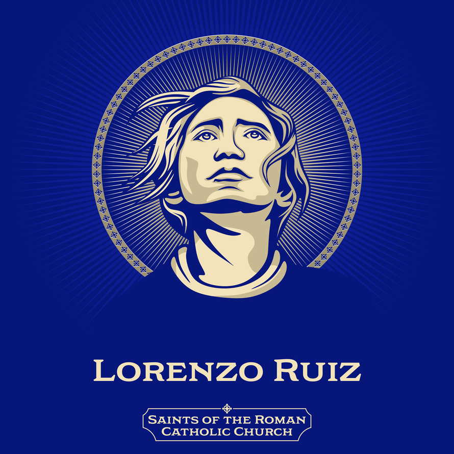Saints of the Catholic Church. Lorenzo Ruiz (1594-1637) also called Saint Lorenzo of Manila, is a Filipino saint venerated in the Catholic Church.
