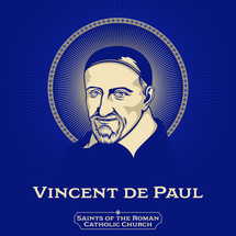 Catholic Saints. Vincent de Paul (1581-1660) commonly known as Saint Vincent de Paul, was an Occitan French Catholic priest who dedicated himself to serving the poor.
