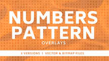 Numbers Pattern Overlays