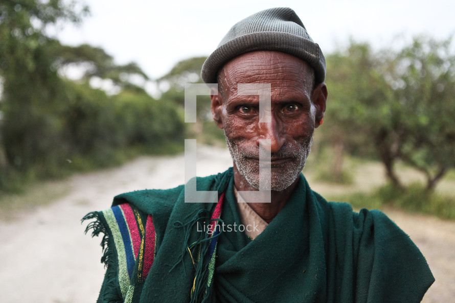 Ethiopian man