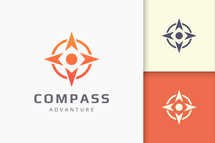 Pointer or Compass Logo Template