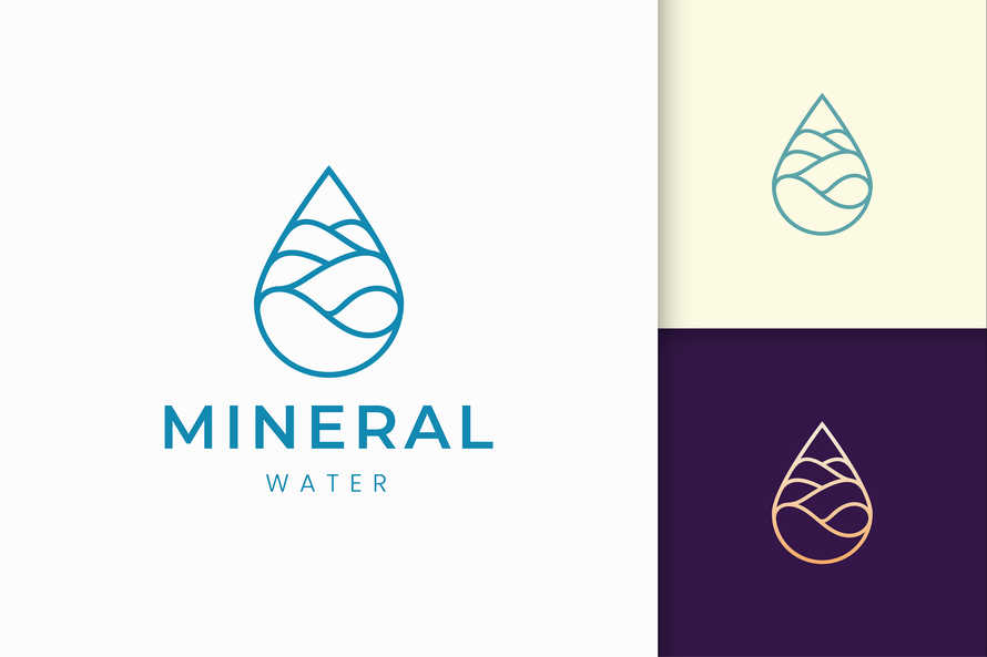 Beach or Water Logo Template