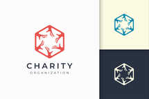 Solidarity or Charity Logo Template