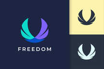 Wing Logo Represents Freedom and Power