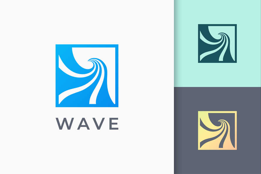 Ocean Wave or Surf Logo
