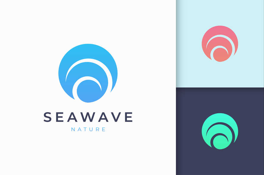 Surf or Beach Logo Template