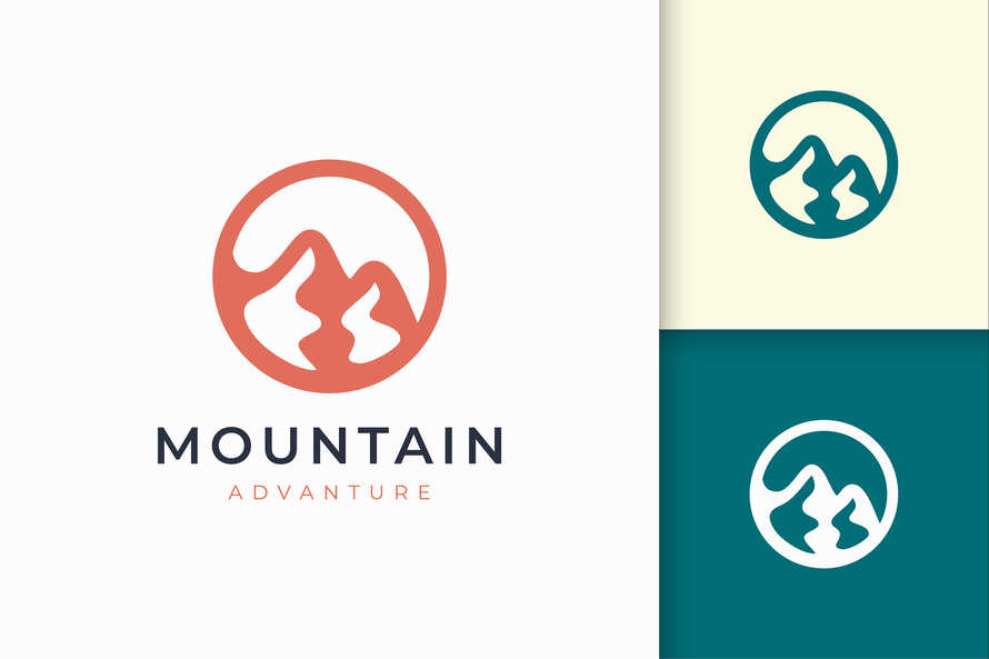 Mountain or Climbing Logo Template