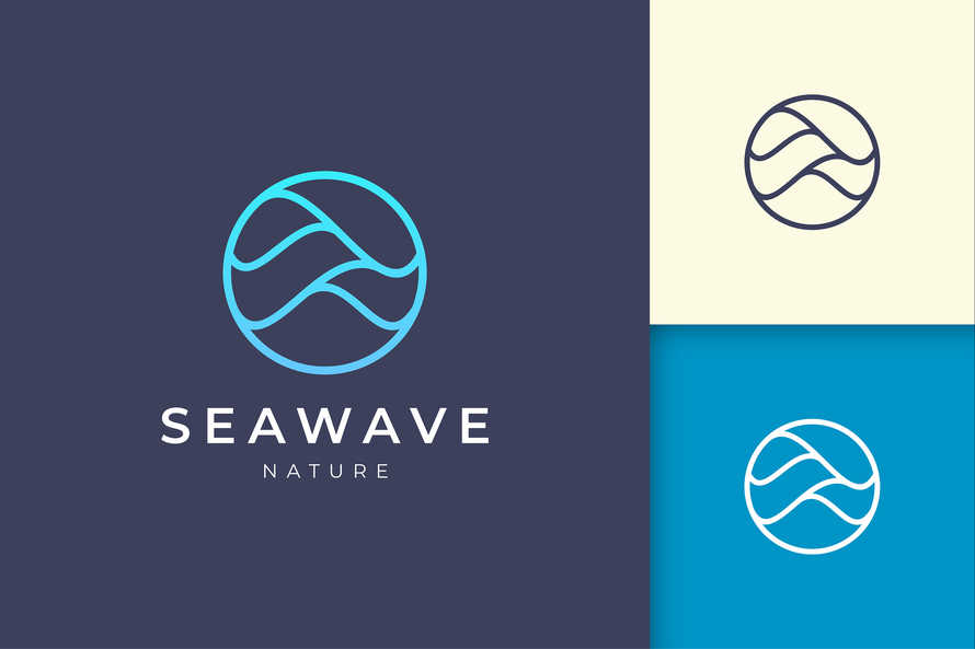 Simple Sea Logo Template
