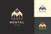 Home or Resort Logo in Luxury Style