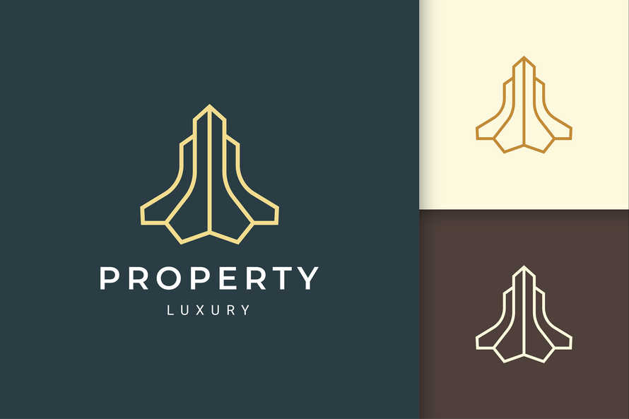 Apartment or Resort Logo Template