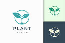 Clean and Simple Plant Logo Template
