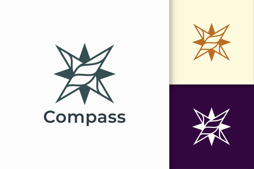 Compass Logo Travel or Adventure