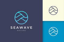 Simple Sea Logo Template