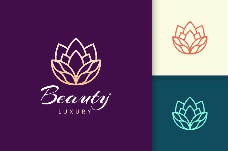 Cosmetic and Skin Care Logo Template
