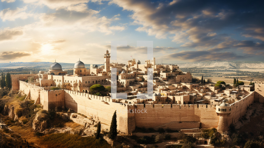 Large view of the City of Bethlehem