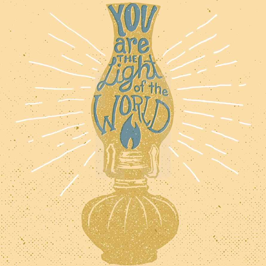 You are the light of the world 
