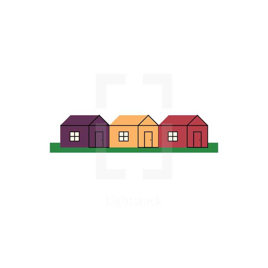 neighborhood houses 