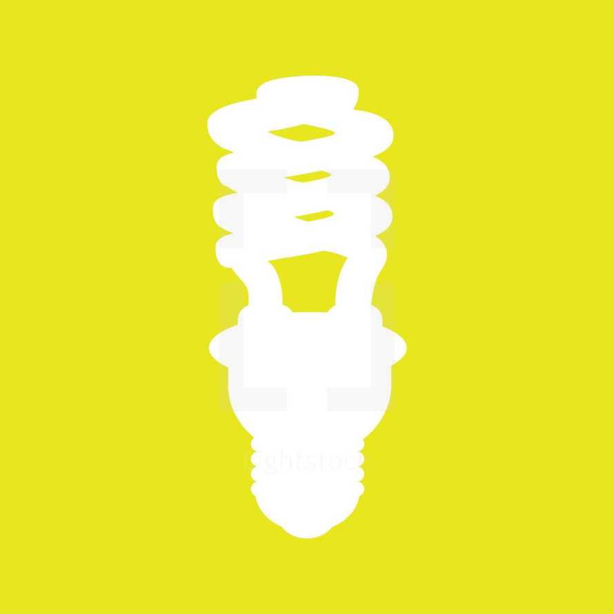 fluorescent light bulb 