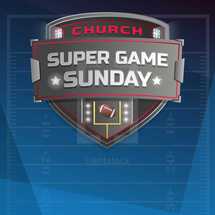 super game sunday watch party event graphic for bowl game