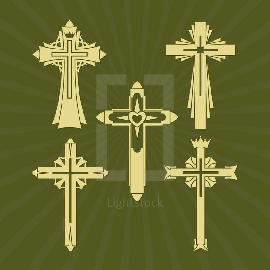 crosses 
