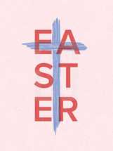 Easter and cross 