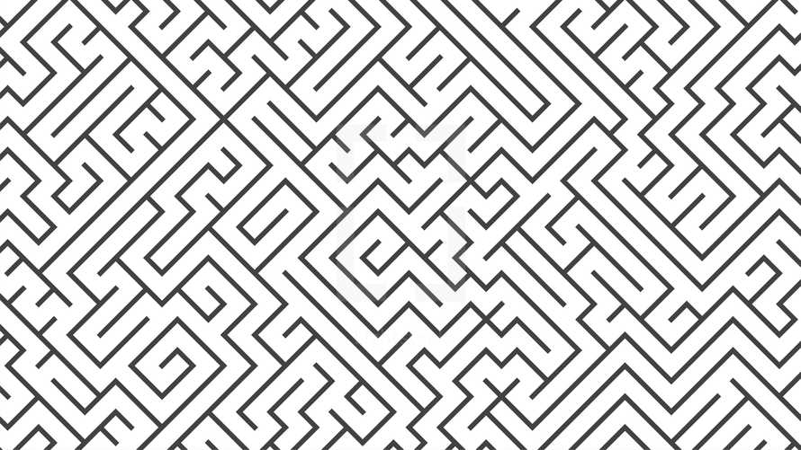 Maze pattern overlays (2 versions)