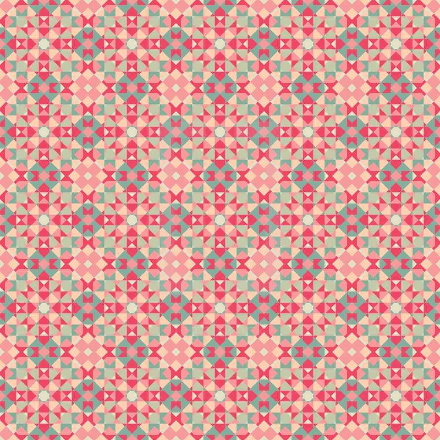 Abstract flower pattern 