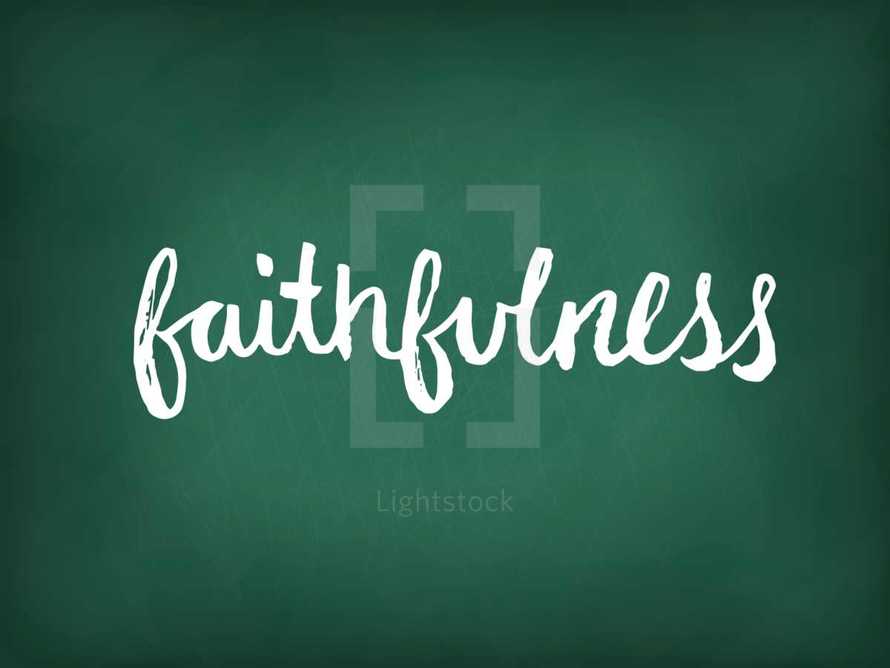 faithfulness 