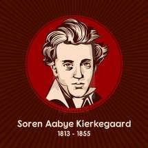 Soren Aabye Kierkegaard (1813 - 1855) was a Danish philosopher, theologian, poet, social critic and religious author.
