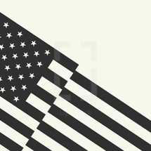 American flag illustration.