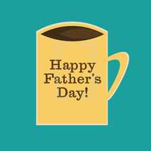Happy Father's day coffee mug 