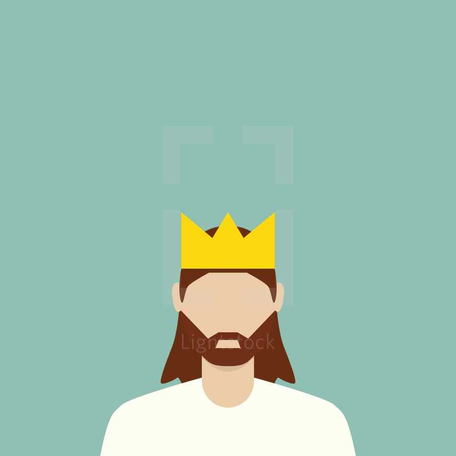 king concept illustration.