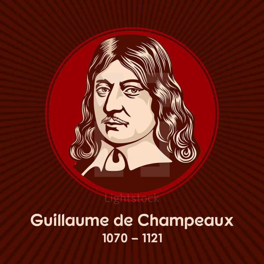 Guillaume de Champeaux (1070-1121), was a French philosopher and theologian.
