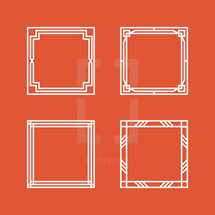 square borders frames