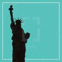 statue of Liberty illustration. 