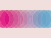 abstract color circles background 